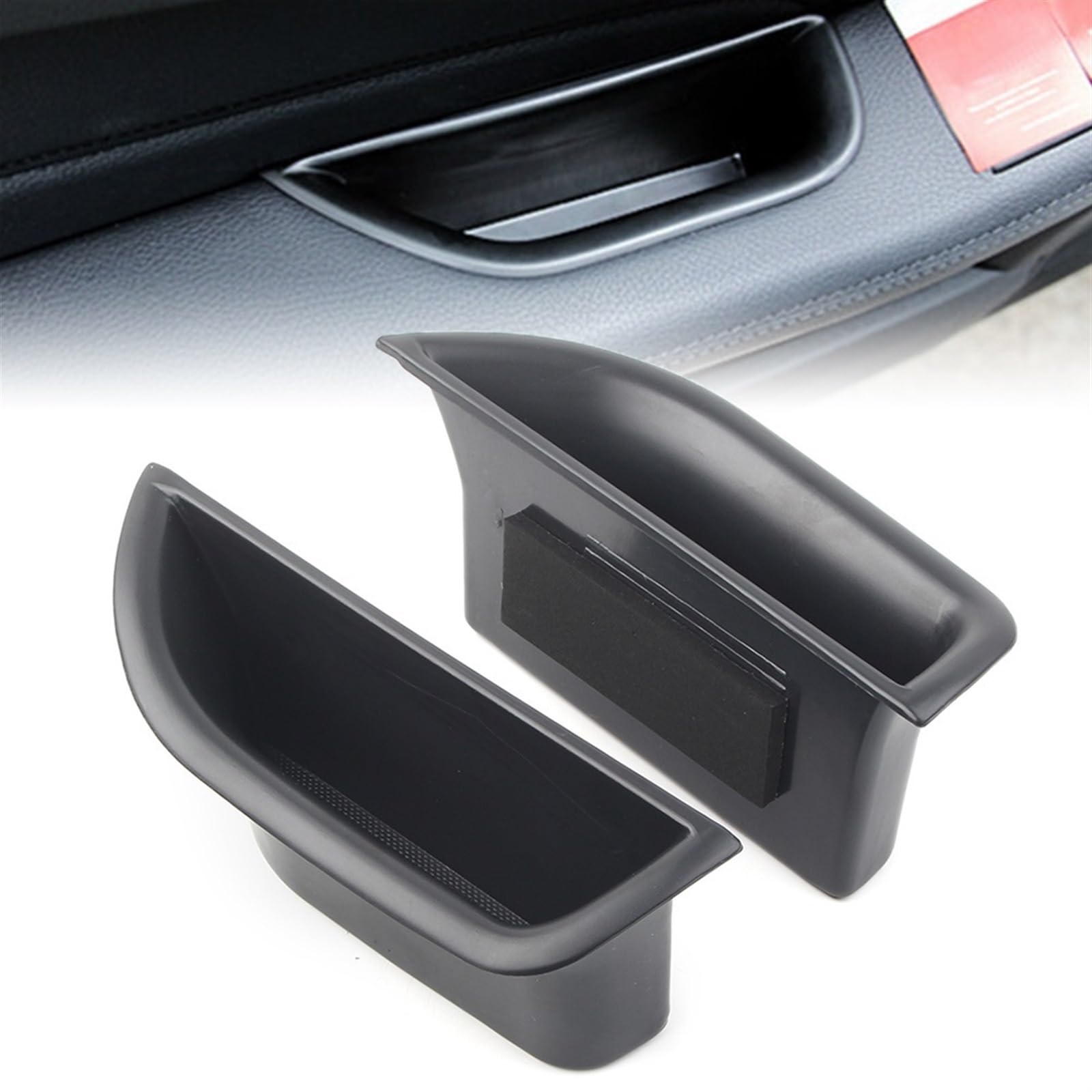 UJMOK 2-teiliges Auto-Vordertürgriff-Armlehnen-Aufbewahrungsbox-Behälter-Set, for Mercedes-Benz, E-Klasse W212 2010–2016 UJMOK 2-teiliges Auto-Vordertürgriff-Armlehnen-Aufbewahrungsbox-Behälter-Set, for Mercedes-Benz, E-Klasse W212 2010–2016 von UJMOK