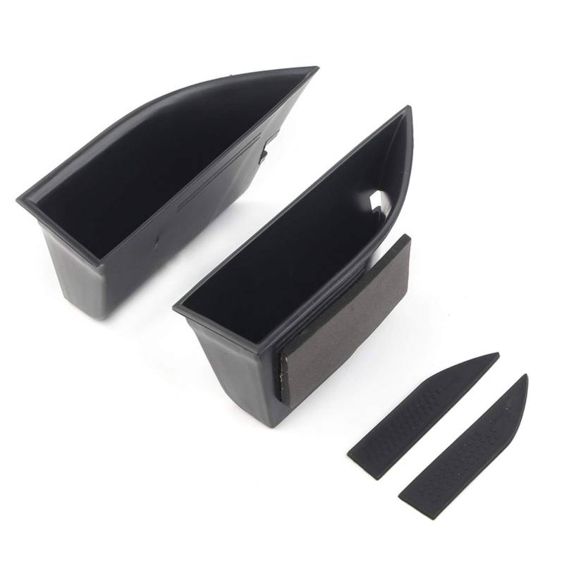 UJMOK 2PCS Auto Vordertür Aufbewahrungsbox Organizer Container Halter, for Range Rover, Evoque 2012 2013 2014 2015 Linker Antrieb von UJMOK