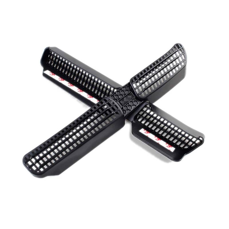UJMOK 2PCS Auto unter dem Sitz Boden Klimaanlage AC Heizung Entlüftungsauslass Abdeckung Aufkleber Kühlergrill Mattenrahmen, for Seat, for Ateca 2016 2017 2018 Lüftungsgitter hinten unter dem Sitz von UJMOK