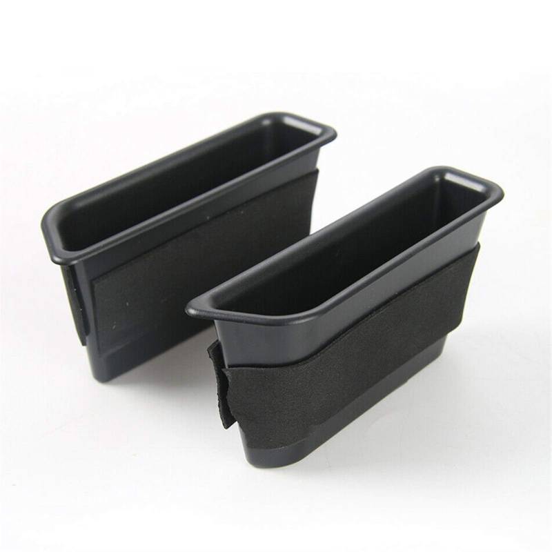 UJMOK 2PCS Car Door Side Armrest Handle Storage Box Cover, for Ford, for Mustang, 2015 2016 2007 2018 Container Accessories Car Styling von UJMOK