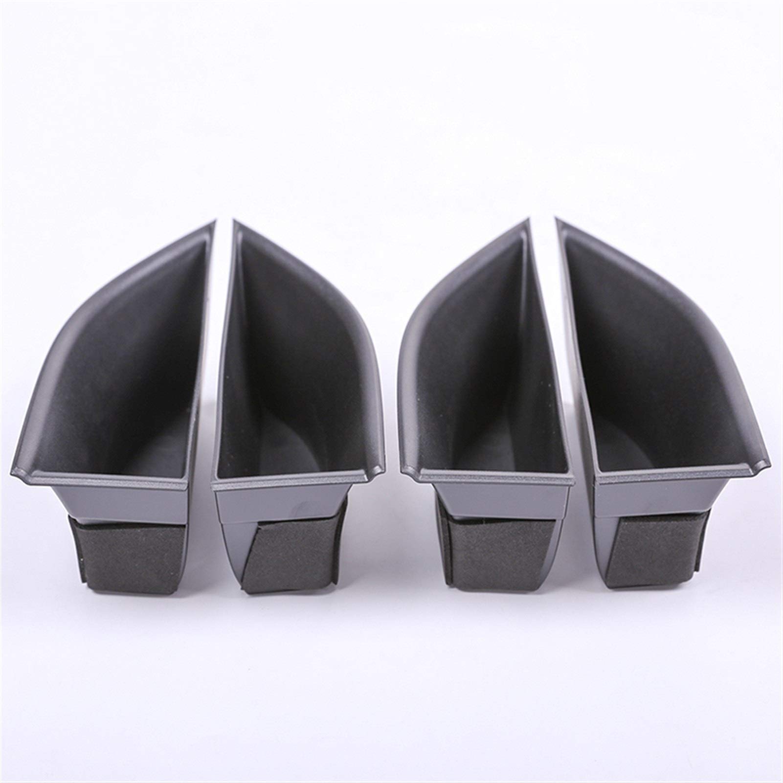 UJMOK 4 Stück Schwarze Aufbewahrungsbox for die vordere und hintere Tür der Armlehne, for Land Rover, for Range Rover, Evoque 2009–2015, Autozubehör UJMOK 4 Stück Schwarze Aufbewahrungsbox for die vordere und hintere Tür der Armlehne, for Land Rover, for Range Rover, Evoque 2009–2015, Autozubehör von UJMOK