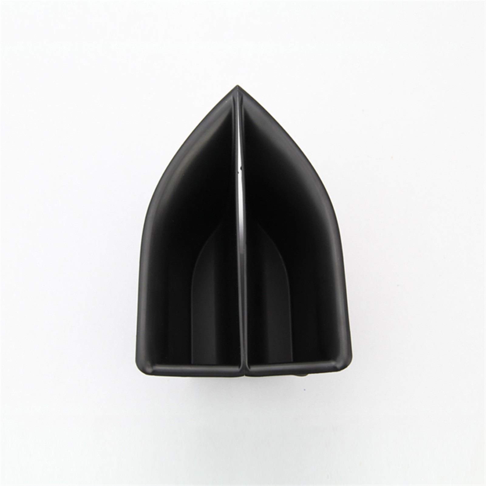 UJMOK ABS Auto Vorne Hinten Tür Aufbewahrungsbox Armlehne Griff Container Halter, for Land Rover, for Range Rover, Evoque 2009-2015 Auto Zubehör Innen(Front Black) von UJMOK