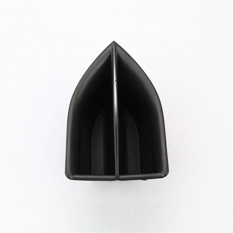 UJMOK ABS Auto Vorne Hinten Tür Aufbewahrungsbox Armlehne Griff Container Halter, for Land Rover, for Range Rover, Evoque 2009-2015 Auto Zubehör Innen(Front Black) von UJMOK