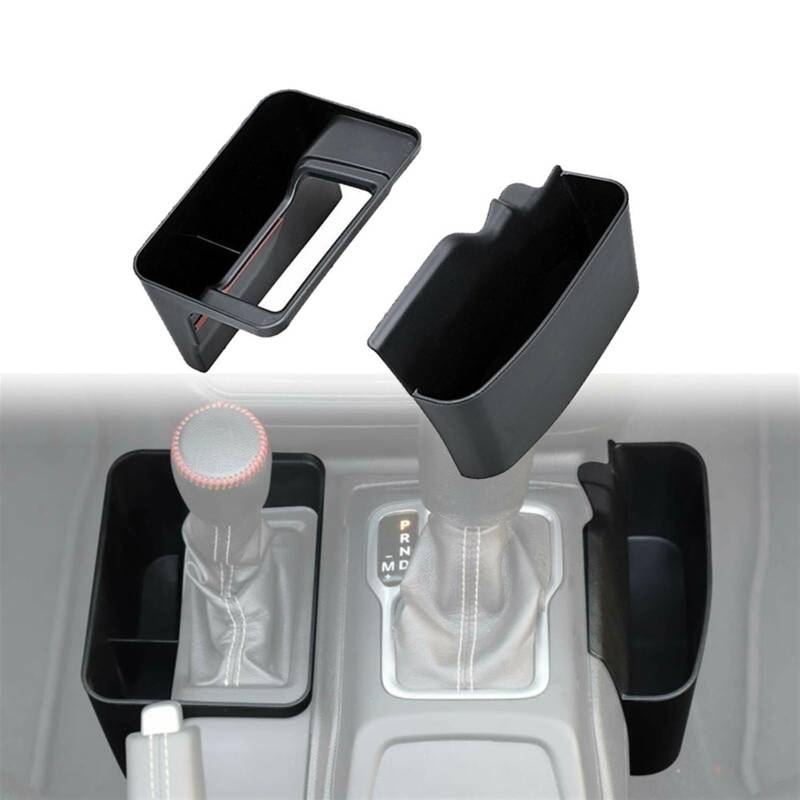 UJMOK ABS-Seitenaufbewahrungsbox Schwarz, for Jeep, Wrangler JL Gladiator JT Doppelseitige Schaltung von UJMOK