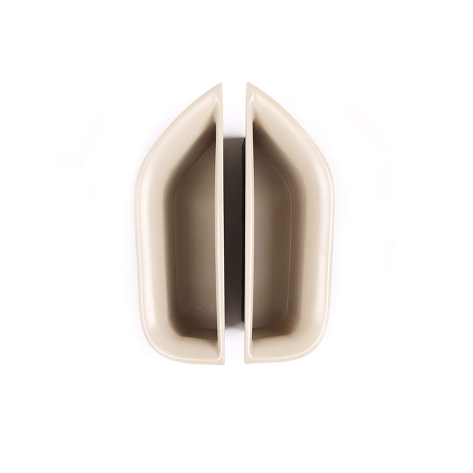 UJMOK Auto-Innentür-Armlehnen-Aufbewahrungsbox, for Mercedes-Benz, E-Klasse W212 2008–2015, Innentür-Armlehnen-Aufbewahrungsbox, Behälterhalter, Autozubehör(Beige) von UJMOK