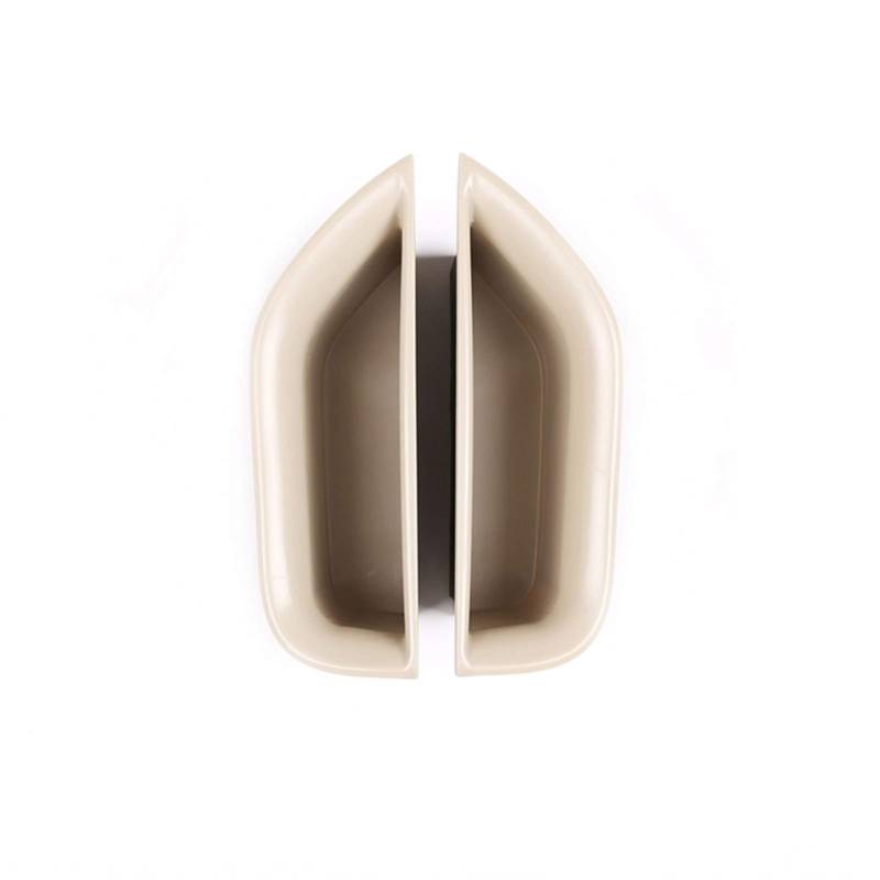 UJMOK Auto-Innentür-Armlehnen-Aufbewahrungsbox, for Mercedes-Benz, E-Klasse W212 2008–2015, Innentür-Armlehnen-Aufbewahrungsbox, Behälterhalter, Autozubehör(Beige) von UJMOK