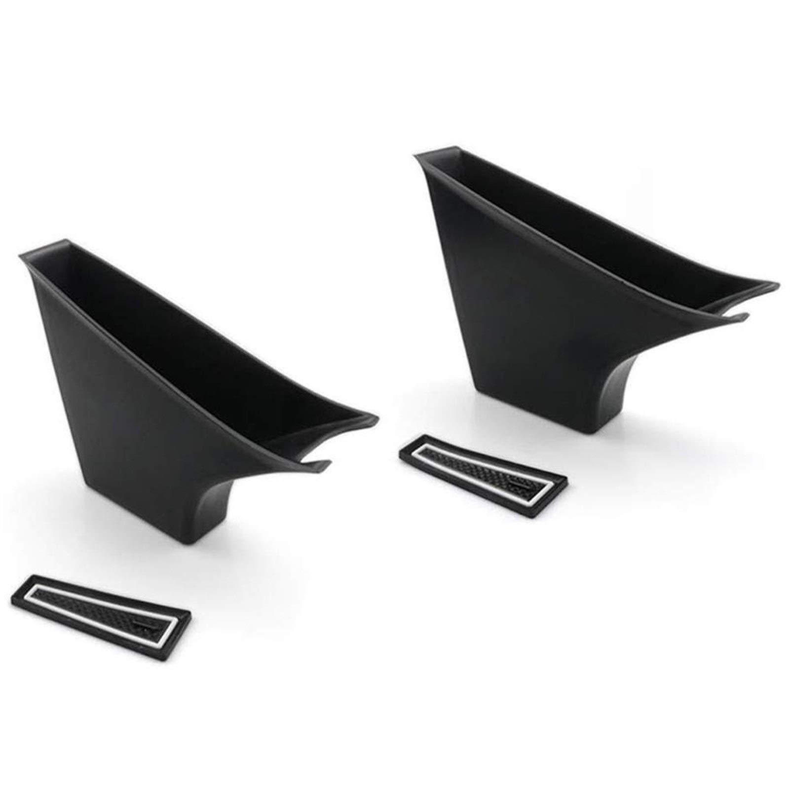 UJMOK Auto-Vorder-Hintertür-Armlehnen-Aufbewahrungsbox-Organizer, kompatibel mit, for Tesla, Modell 3 2018–2019, (Front 2pcs) von UJMOK