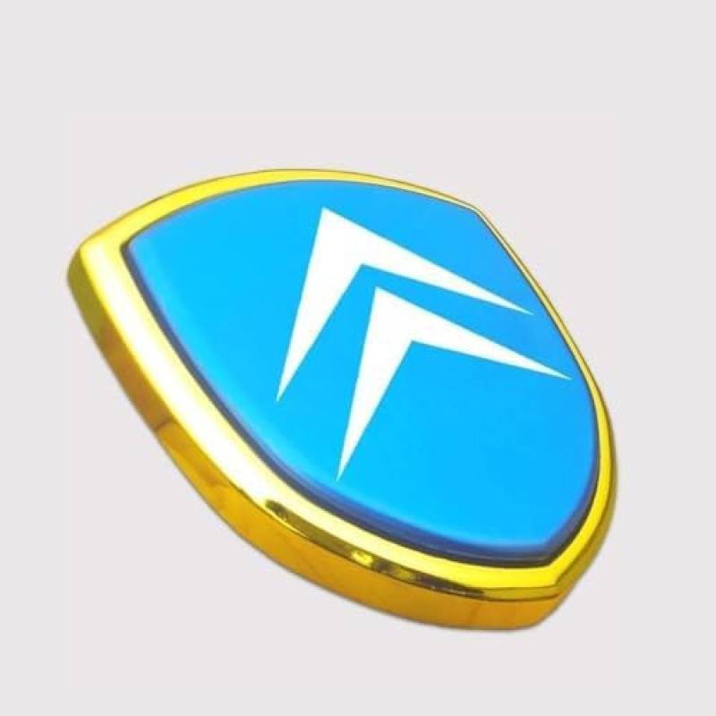 Auto Emblem Aufkleber für Citroen C6 C4, Abzeichen Logo Buchstaben Emblem Aufkleber Zeichen Emblem Sticker Abziehbilder,b von UJNVDXZE