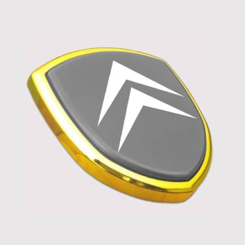 Auto Emblem Aufkleber für Citroen C6 C4, Abzeichen Logo Buchstaben Emblem Aufkleber Zeichen Emblem Sticker Abziehbilder,b von UJNVDXZE