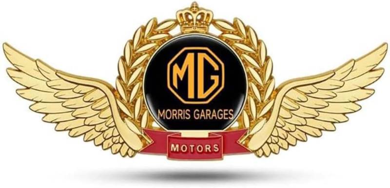 Auto Emblem Aufkleber für MG 3 5 6 7 GS HS ZS MG3 MG5,Abzeichen Logo Buchstaben Emblem Aufkleber Zeichen Emblem Sticker Abziehbilder von UJNVDXZE