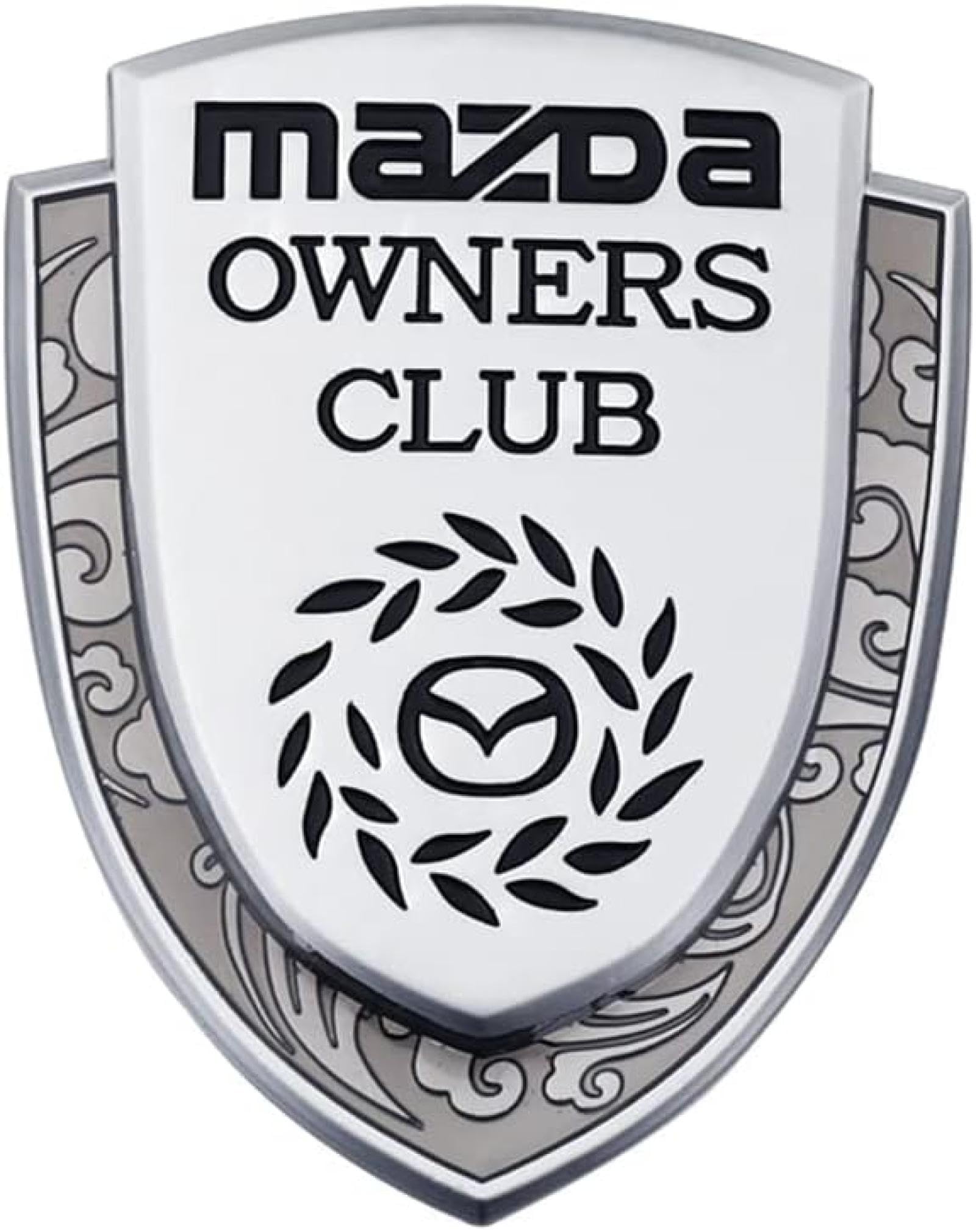 Auto Emblem Aufkleber für Mazda AWD 3D, Abzeichen Logo Buchstaben Emblem Aufkleber Zeichen Emblem Sticker Abziehbilder,a Silver Auto Emblem Aufkleber für Mazda AWD 3D, Abzeichen Logo Buchstaben Emblem Aufkleber Zeichen Emblem Sticker Abziehbilder,a Silver von UJNVDXZE