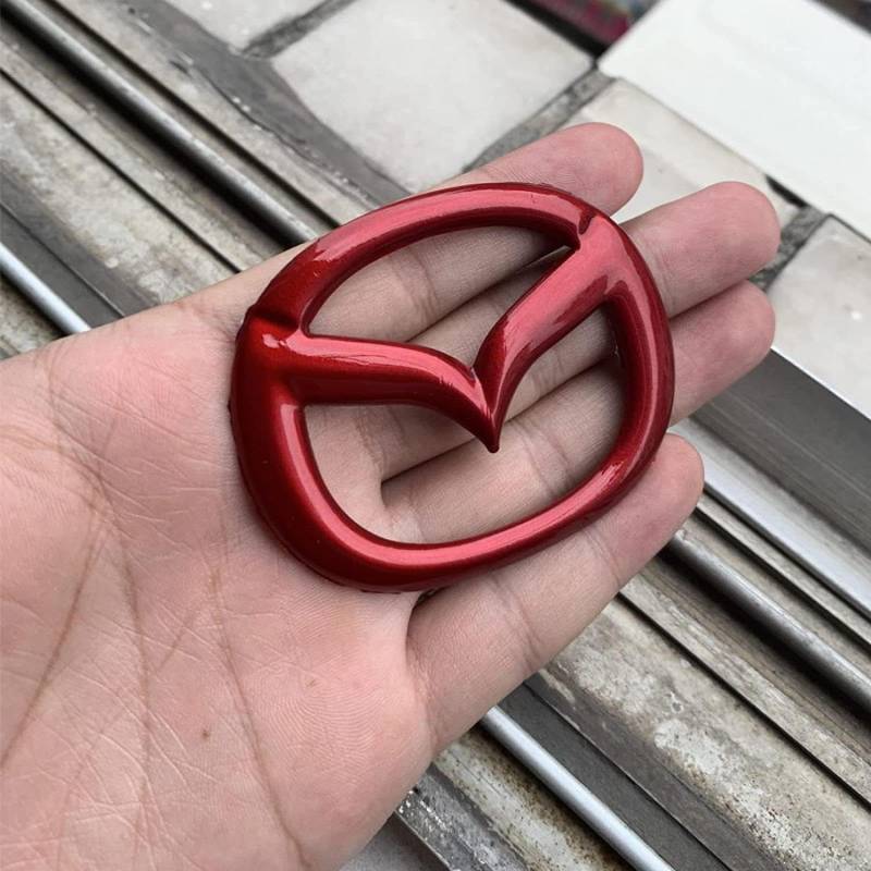 Auto Emblem Aufkleber für Mazda Axela 323 Cx5 Cx3 Cx6 Rx7 Mx5 Cx9 Cx7 Cx9, Abzeichen Logo Buchstaben Emblem Aufkleber Zeichen Emblem Sticker Abziehbilder von UJNVDXZE