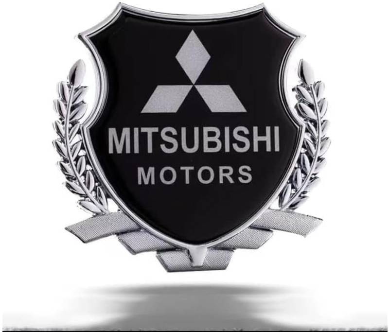 Auto Emblem Aufkleber für Mitsubishi Pajero, Abzeichen Logo Buchstaben Emblem Aufkleber Zeichen Emblem Sticker Abziehbilder,b Gold von UJNVDXZE