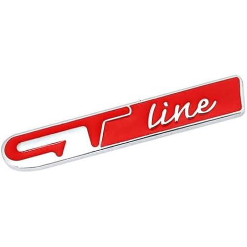 Auto Emblem Aufkleber für Peugeot GT LINE Sport,Abzeichen Logo Buchstaben Emblem Aufkleber Zeichen Emblem Sticker Abziehbilder,A von UJNVDXZE