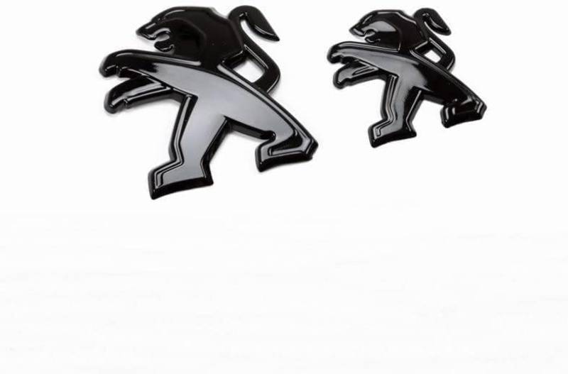Auto Emblem Aufkleber für Peugeot Rifter 2018-2023, Abzeichen Logo Buchstaben Emblem Aufkleber Zeichen Emblem Sticker Abziehbilder,b von UJNVDXZE
