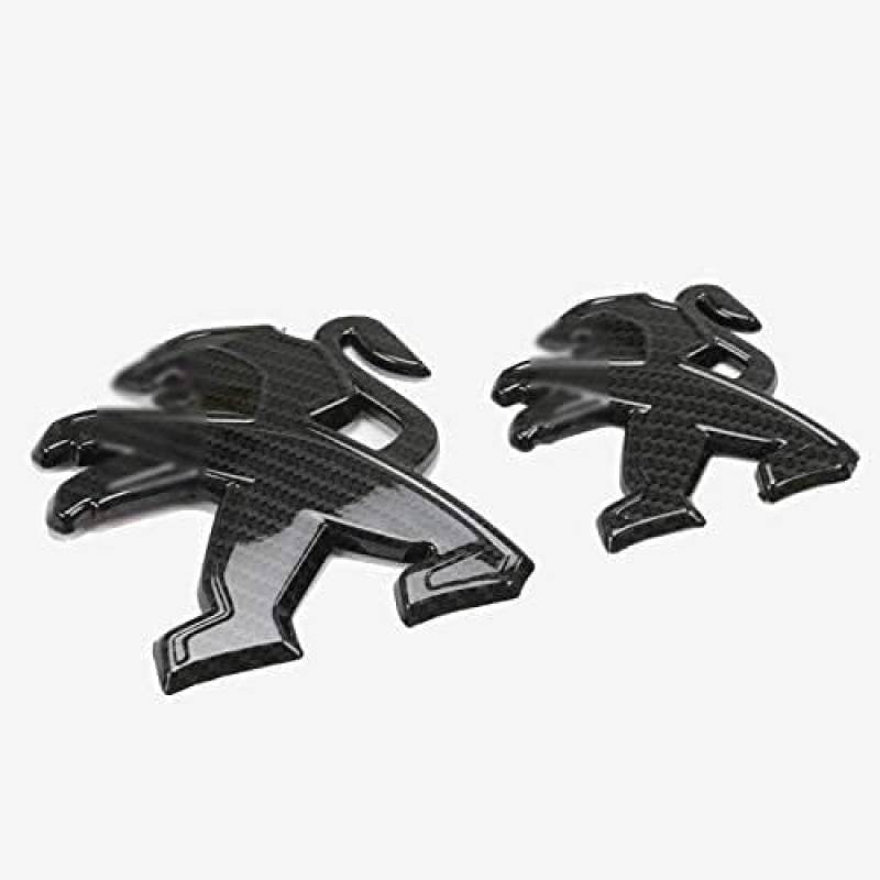 Auto Emblem Aufkleber für Peugeot Rifter 2018-2023, Abzeichen Logo Buchstaben Emblem Aufkleber Zeichen Emblem Sticker Abziehbilder,b von UJNVDXZE