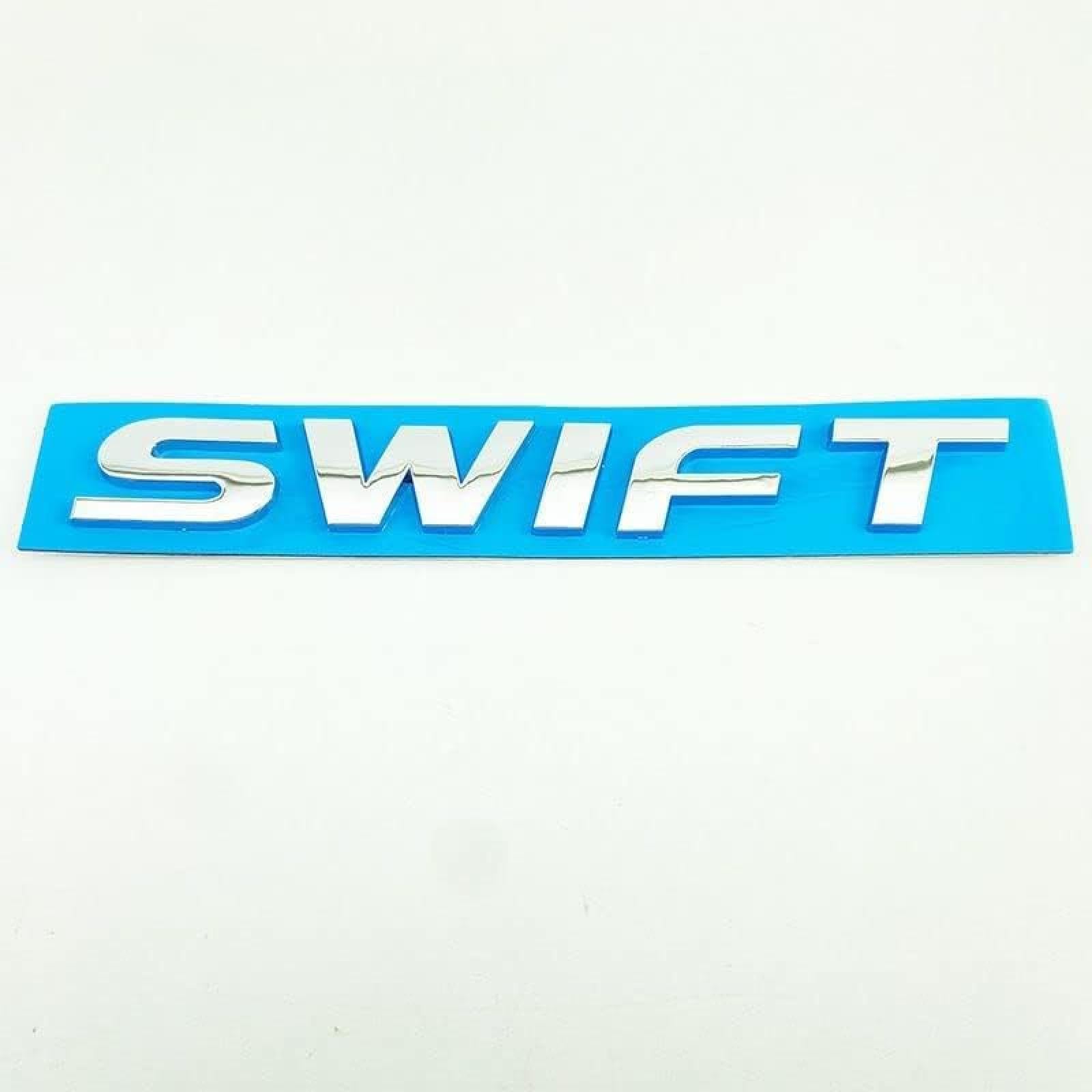Auto Emblem Aufkleber für Suzuki Swift, Abzeichen Logo Buchstaben Emblem Aufkleber Zeichen Emblem Sticker Abziehbilder,a Silver Auto Emblem Aufkleber für Suzuki Swift, Abzeichen Logo Buchstaben Emblem Aufkleber Zeichen Emblem Sticker Abziehbilder,a Silver von UJNVDXZE