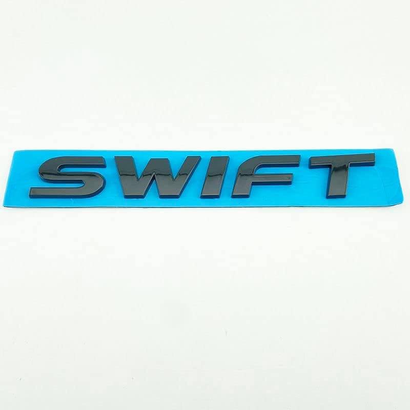 Auto Emblem Aufkleber für Suzuki Swift, Abzeichen Logo Buchstaben Emblem Aufkleber Zeichen Emblem Sticker Abziehbilder von UJNVDXZE