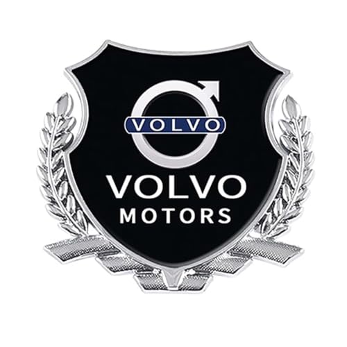 Auto Emblem Aufkleber für Volvo,Abzeichen Logo Buchstaben Emblem Aufkleber Zeichen Emblem Sticker Abziehbilder,Silver Auto Emblem Aufkleber für Volvo,Abzeichen Logo Buchstaben Emblem Aufkleber Zeichen Emblem Sticker Abziehbilder,Silver von UJNVDXZE