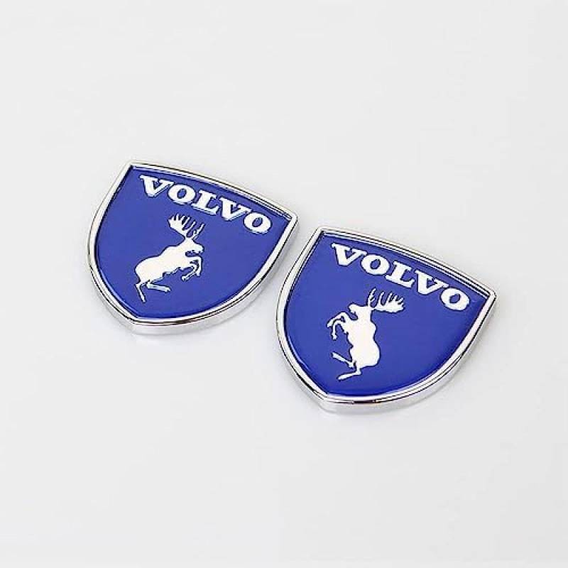 Auto Emblem Aufkleber für Volvo 3D, Abzeichen Logo Buchstaben Emblem Aufkleber Zeichen Emblem Sticker Abziehbilder,a Gold von UJNVDXZE