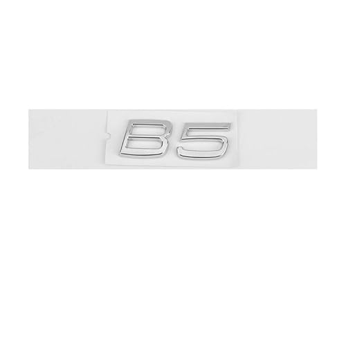 Auto Emblem Aufkleber für Volvo B5 B6, Abzeichen Logo Buchstaben Emblem Aufkleber Zeichen Emblem Sticker Abziehbilder,b Black von UJNVDXZE