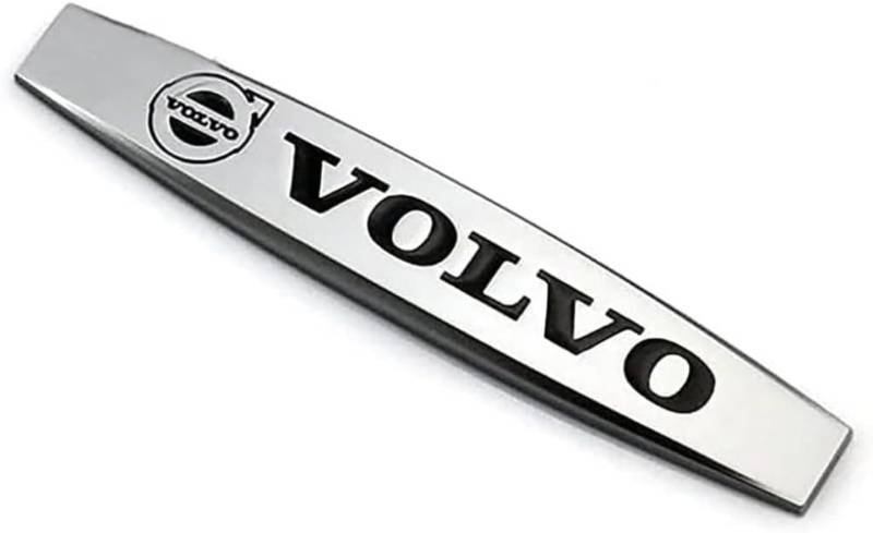Auto Emblem Aufkleber für Volvo R Design XC60 V70 S60 V40 V60 C30 V50,Abzeichen Logo Buchstaben Emblem Aufkleber Zeichen Emblem Sticker Abziehbilder von UJNVDXZE