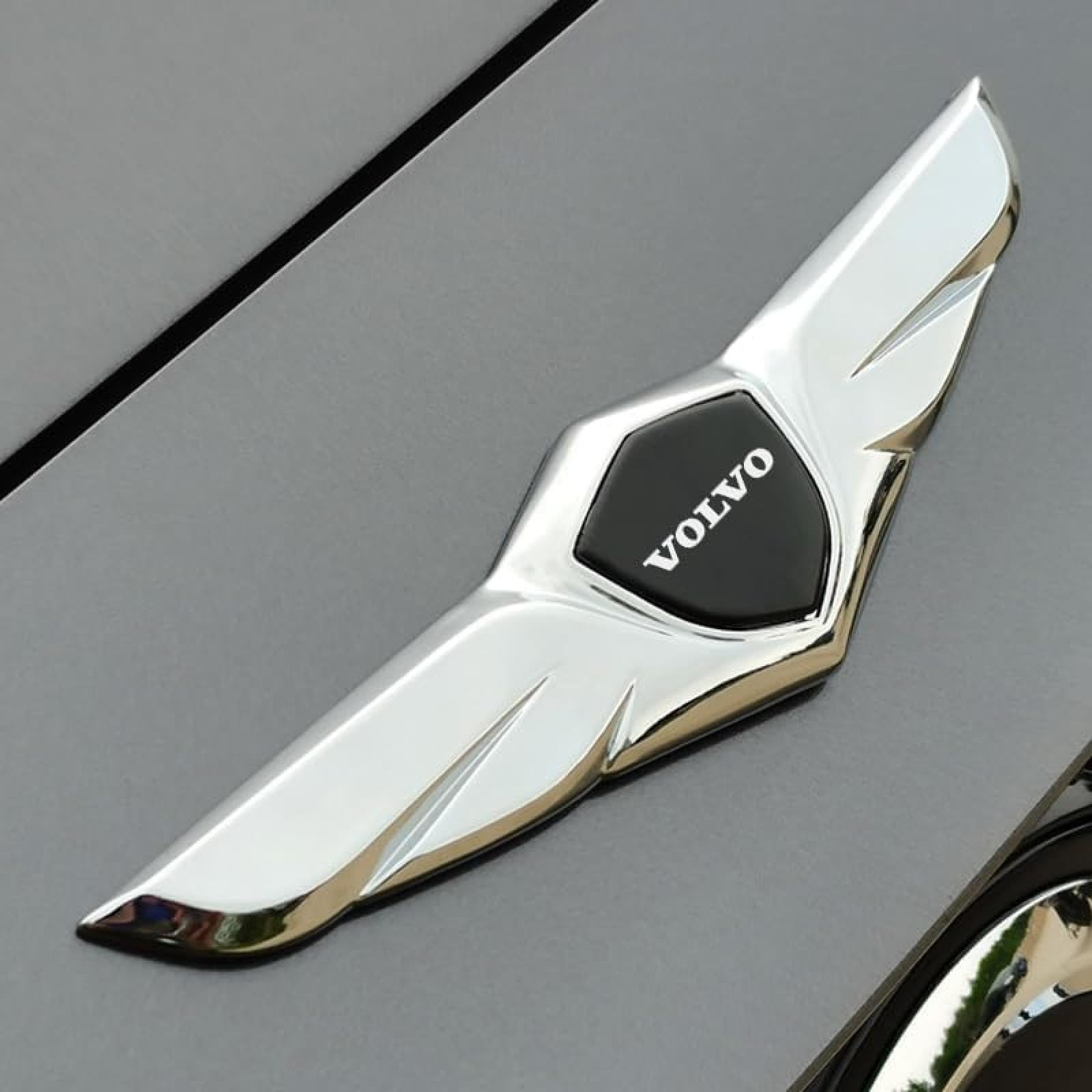 Auto Emblem Aufkleber für Volvo S60 S80 S90 Xc40 Xc60 V60 V90, Abzeichen Logo Buchstaben Emblem Aufkleber Zeichen Emblem Sticker Abziehbilder Auto Emblem Aufkleber für Volvo S60 S80 S90 Xc40 Xc60 V60 V90, Abzeichen Logo Buchstaben Emblem Aufkleber Zeichen Emblem Sticker Abziehbilder von UJNVDXZE
