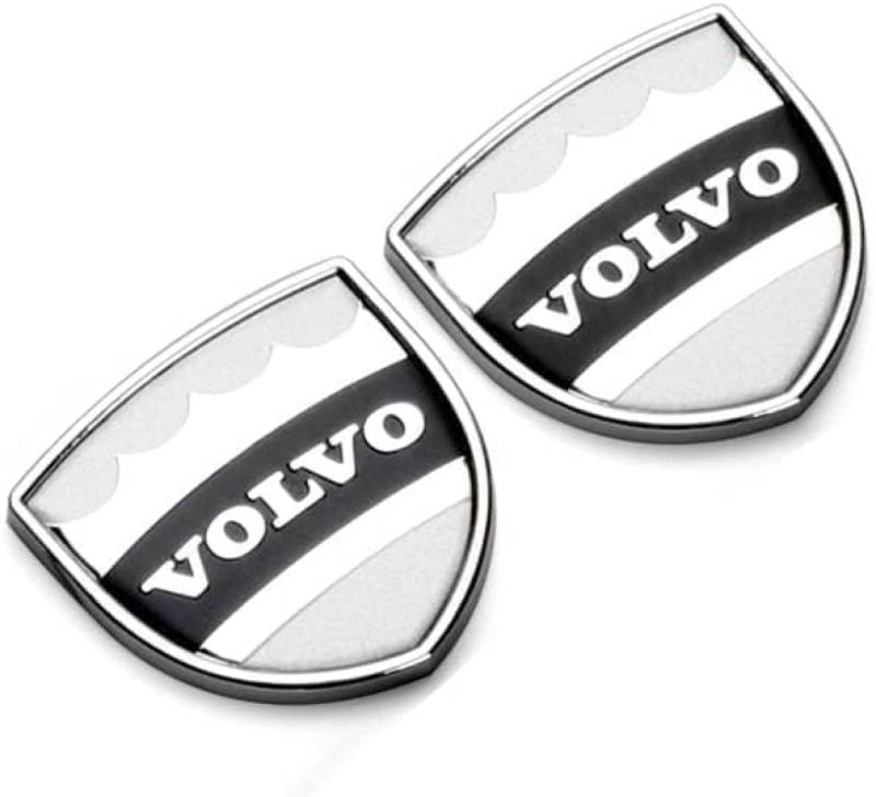 Auto Emblem Aufkleber für Volvo S60 S90 Xc60 Xc90, Abzeichen Logo Buchstaben Emblem Aufkleber Zeichen Emblem Sticker Abziehbilder,b von UJNVDXZE