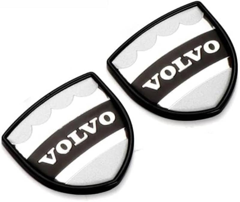 Auto Emblem Aufkleber für Volvo S60 S90 Xc60 Xc90, Abzeichen Logo Buchstaben Emblem Aufkleber Zeichen Emblem Sticker Abziehbilder,b von UJNVDXZE