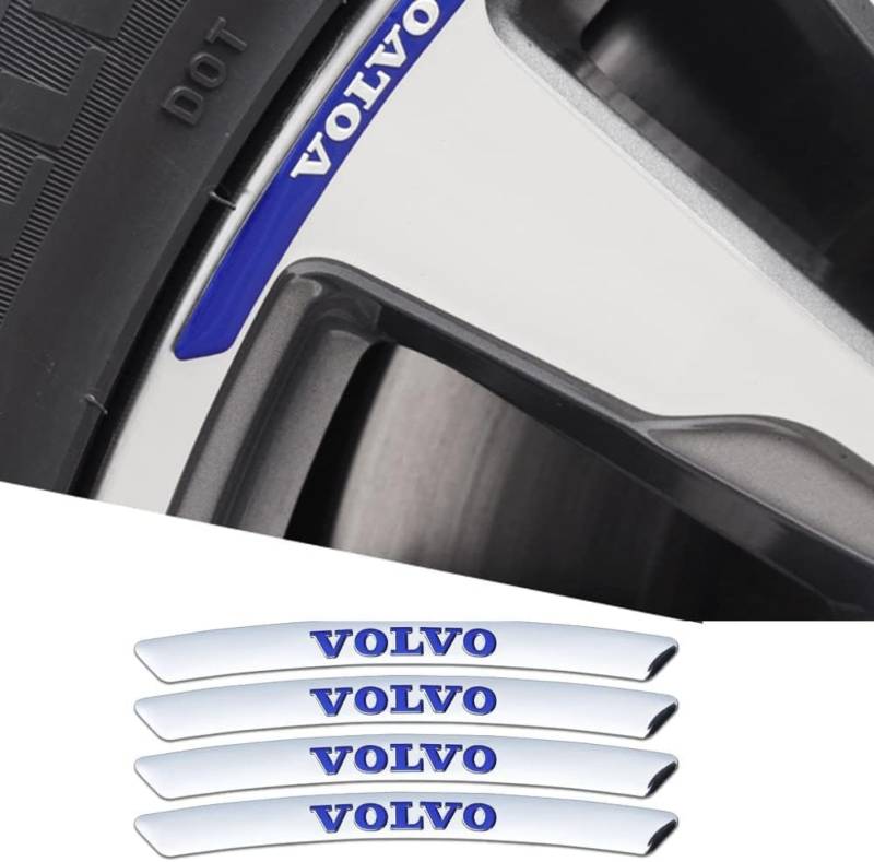 Auto Emblem Aufkleber für Volvo S90 Xc60 S60 Xc40 Xc90 /v90 3D, Abzeichen Logo Buchstaben Emblem Aufkleber Zeichen Emblem Sticker Abziehbilder von UJNVDXZE