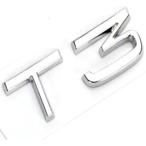 Auto Emblem Aufkleber für Volvo T3 T4 T5 T6 T8 V8 AWD,Abzeichen Logo Buchstaben Emblem Aufkleber Zeichen Emblem Sticker Abziehbilder,T6 von UJNVDXZE