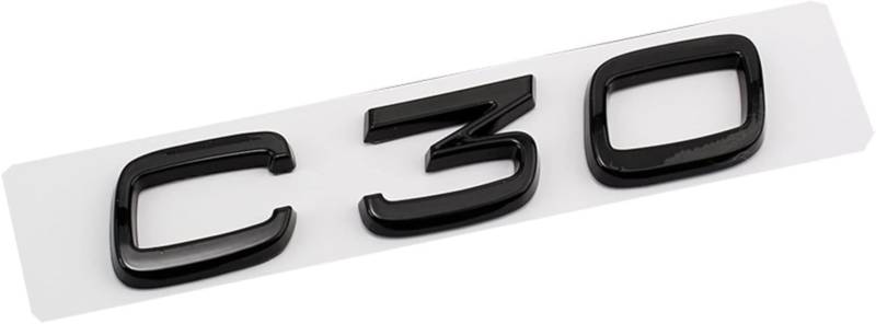 Auto Emblem Aufkleber für Volvo V30 V40 V50 V60 V90, Abzeichen Logo Buchstaben Emblem Aufkleber Zeichen Emblem Sticker Abziehbilder,b von UJNVDXZE