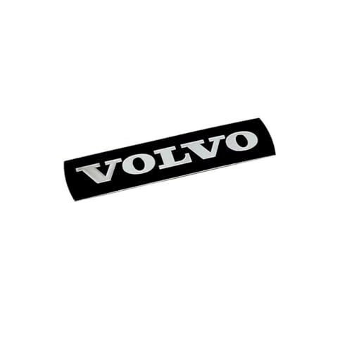 Auto Emblem Aufkleber für Volvo V40 V50 V60 V70 XC40 XC60 XC70 XC90 S40 S60 S80 C30 C70,Abzeichen Logo Buchstaben Emblem Aufkleber Zeichen Emblem Sticker Abziehbilder,11.5cm-Black von UJNVDXZE