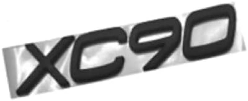 Auto Emblem Aufkleber für Volvo Xc60 Xc90, Abzeichen Logo Buchstaben Emblem Aufkleber Zeichen Emblem Sticker Abziehbilder,a von UJNVDXZE