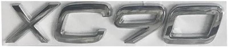 Auto Emblem Aufkleber für Volvo Xc60l Xc90, Abzeichen Logo Buchstaben Emblem Aufkleber Zeichen Emblem Sticker Abziehbilder,a von UJNVDXZE