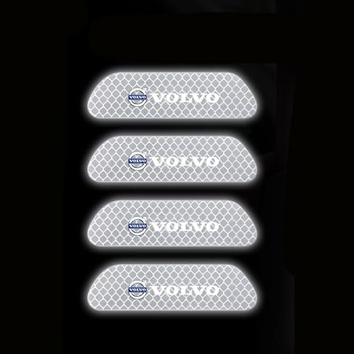 UJNVDXZE Auto Emblem Aufkleber für Volvo C40 EX30 EX90 S40 S60 S80 S90 S90L V40 V60 V70 V90 XC40 XC60 XC90,Abzeichen Logo Buchstaben Emblem Aufkleber Zeichen Emblem Sticker Abziehbilder von UJNVDXZE