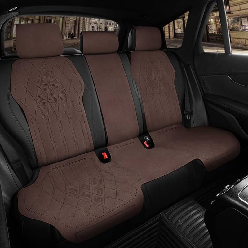 UJNVDXZE Autositzbezug-Sets für Mitsubishi Eclipse Cross/Pajero Sport,Atmungsaktive Strapazierfähige Auto Vordersitze Rückbank Sitzschoner Zubehör von UJNVDXZE