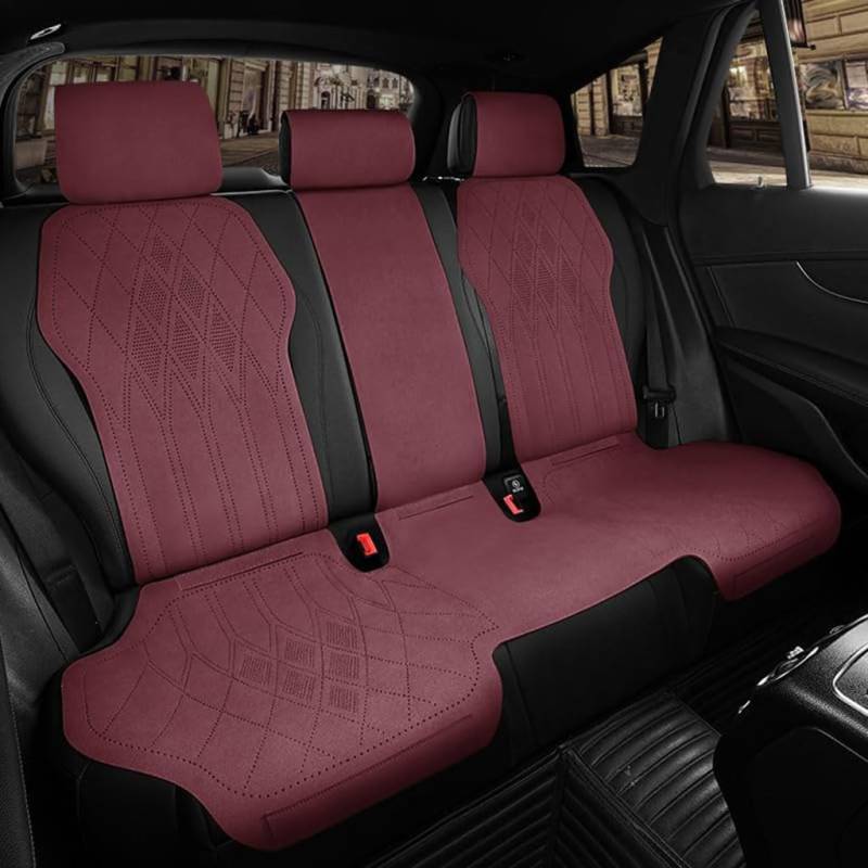 UJNVDXZE Autositzbezug-Sets für Mitsubishi L200 Single Cab/L200 Club Cab,Atmungsaktive Strapazierfähige Auto Vordersitze Rückbank Sitzschoner Zubehör von UJNVDXZE