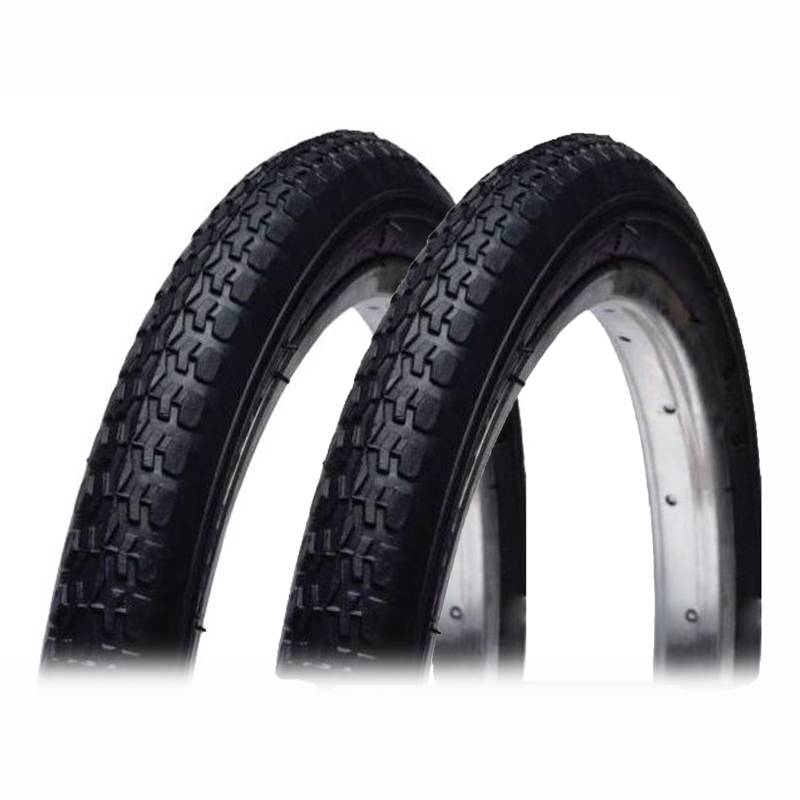 UK-Motors 2er Set 16 Zoll Reifen (16 x 1.75) M122 Bike tire Mantel ohne Schlauch und Felge von UK-Motors