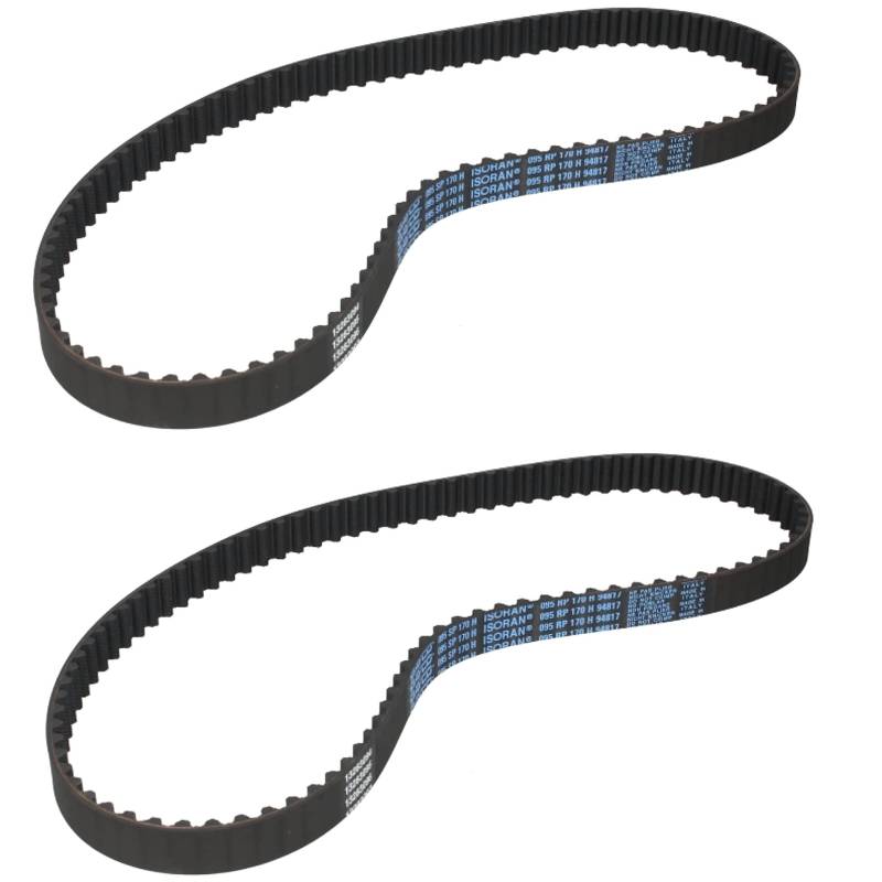 2X Zahnriemen für Ducati 748 SP 851 888 916 996 SPS DAYCO 94817 95x17 Timing Belt von UK-Motors