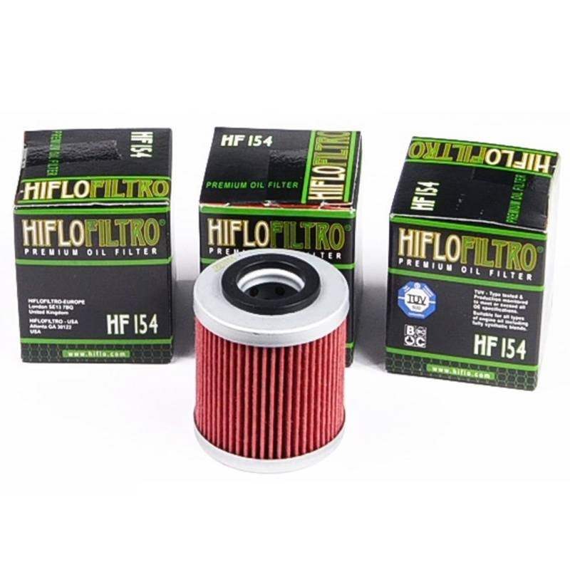 3X Hiflo HF154 Ölfilter für Husqvarna SM TC TE Rieju Century Scrambler FB Mondial SMX von UK-Motors