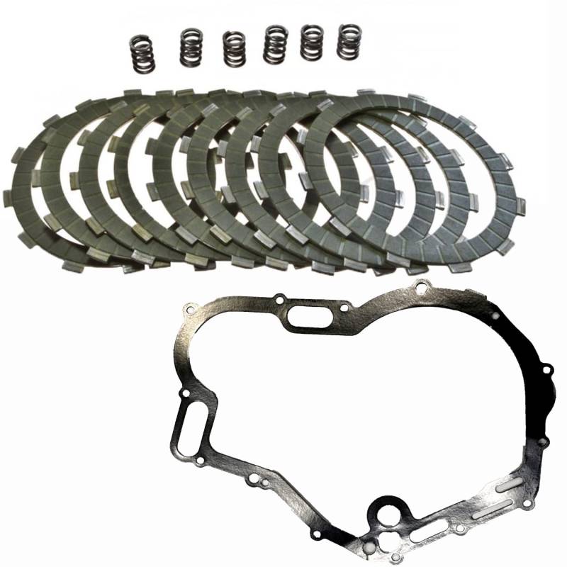 Kupplung für Suzuki TL1000R TL1000S 1998-2000 EBC SRC068 Reparatursatz verstärkt + Kupplungsdeckeldichtung von UK-Motors