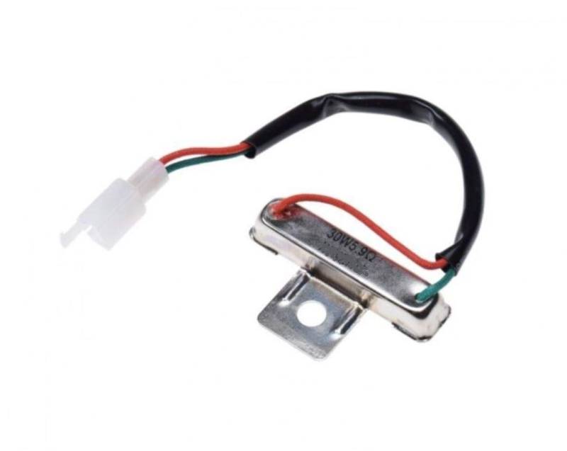 Lichtwiderstand Vorwiderstand 30W 5,9Ohm 2Takt für CPI Generic Keeway ATU von UK-Motors