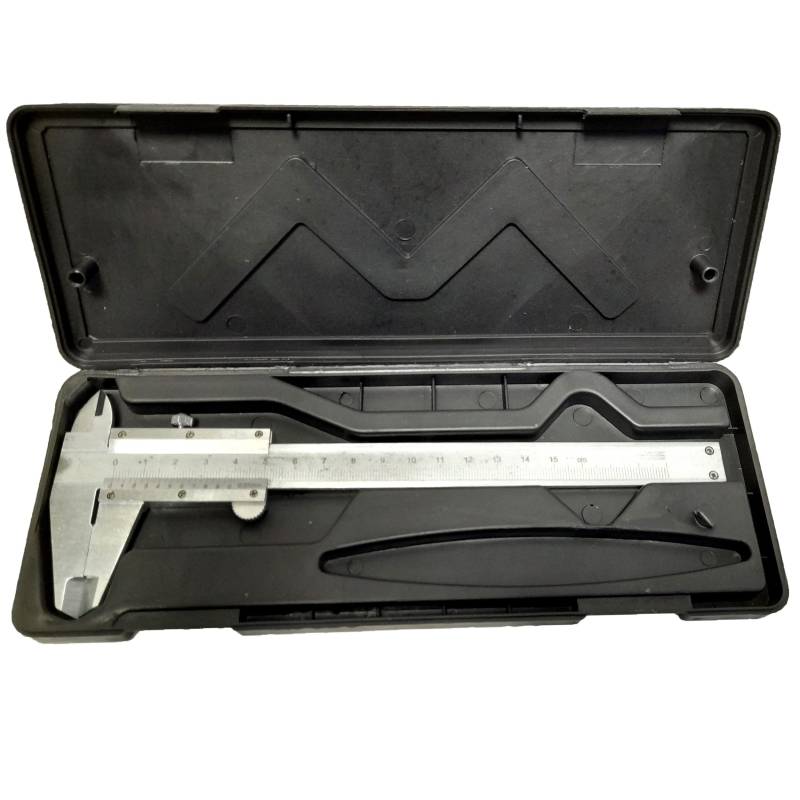 Schieblehre Messchieber analog 0-150 mm 0,05mm Messlehre mit Feststeller von UK-Motors