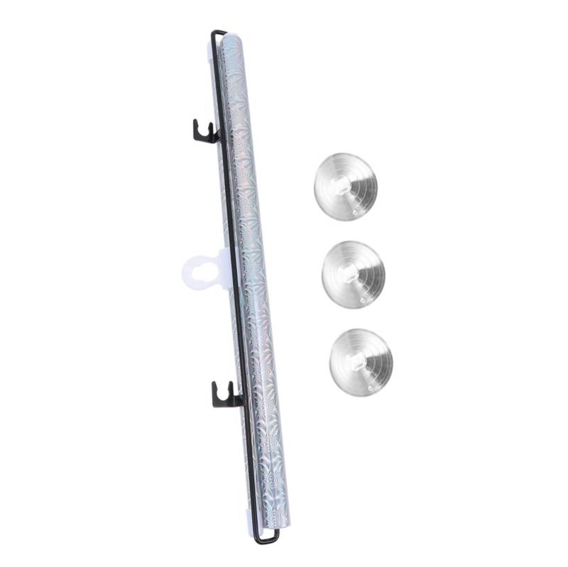 UKCOCO 1 Satz Saugnapfbecher Sonnenschutz Schatten Autoscheibentönung Jalousien Für Vorhänge Uv Blackout Autofensternetz Blind Auto Jalousien Verdunkelung Vorhang Silver PVC von UKCOCO