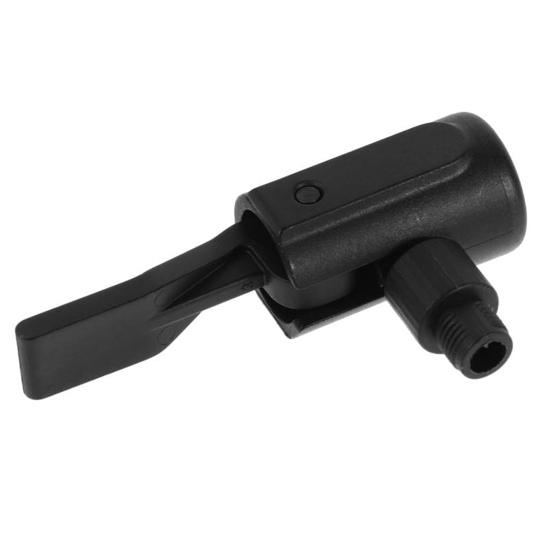 UKCOCO 1Satz Tragbarer Auto Reifen Inflator mit Französischem Ventiladapter und Kugelnadel Hocheffiziente Luftpumpe für Autos Fahrräder Motorräder und Sportbälle Vielseitiges Zubehör von UKCOCO
