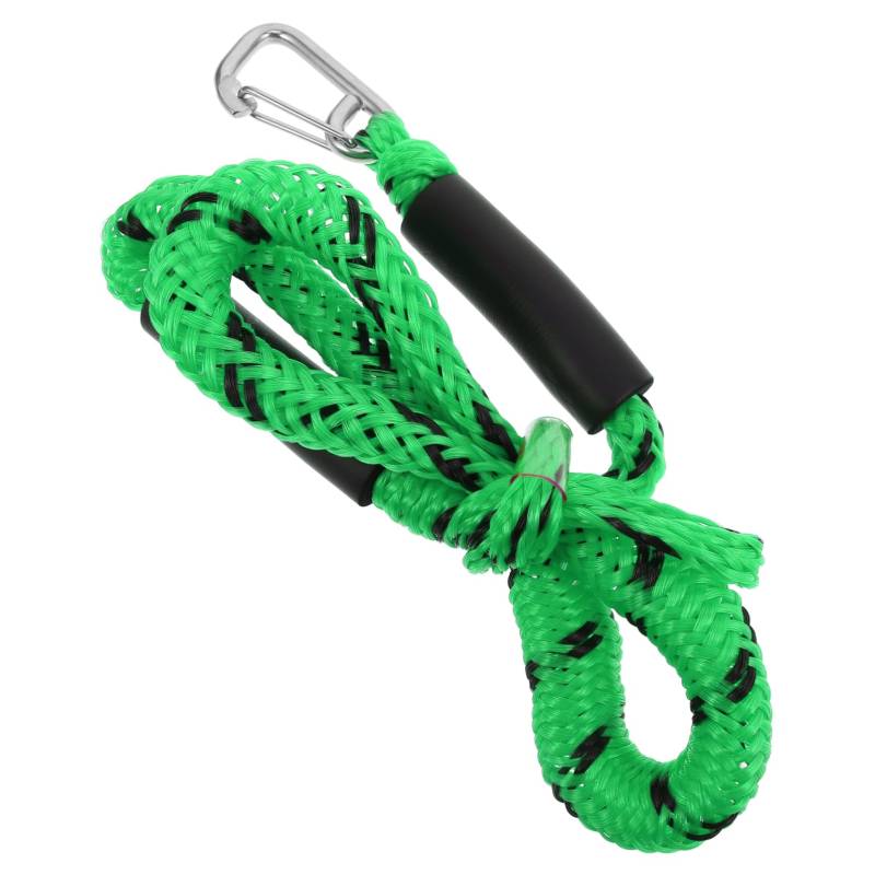 UKCOCO Bootsseil Dockseil Bootsstegzubehör Mehrzweckseil Schleppseil Für Schläuche Docking Bumper Seile Bungee Schnüre Für Boote Bungee Dock Line PVC Transparent Adjustment Tube Grün von UKCOCO