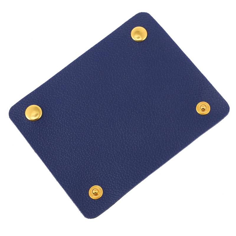 UKCOCO Handtaschengriff-Lederbezug: Leder-Gepäckgriffbezug Für Einkaufstasche Reisetasche Koffer Blau von UKCOCO