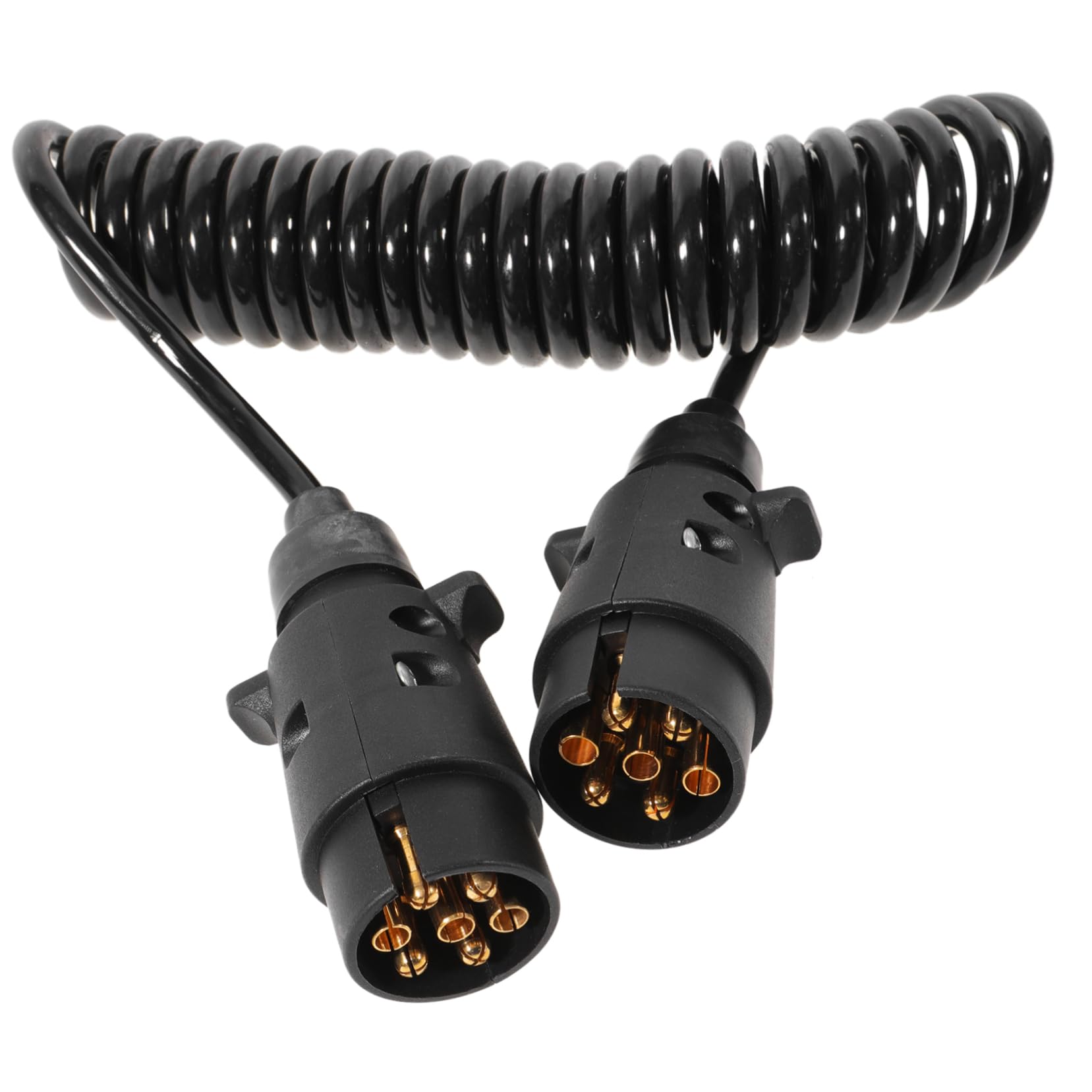 UKCOCO Spiralkabelbaum für Anhänger und Wohnmobile Tpu Kabel mit Pin Stecker Tragbar Langlebig und Einfach zu Installieren für Rücklichter und Stromversorgung UKCOCO Spiralkabelbaum für Anhänger und Wohnmobile Tpu Kabel mit Pin Stecker Tragbar Langlebig und Einfach zu Installieren für Rücklichter und Stromversorgung von UKCOCO