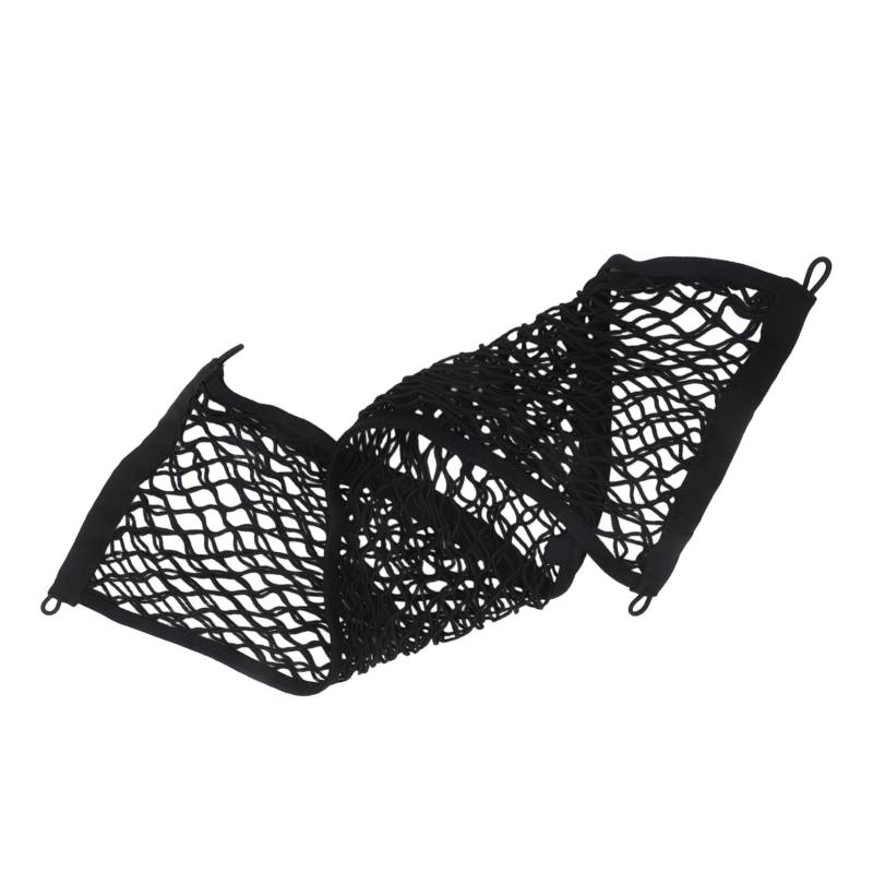 UKCOCO Wohnmobilnetz Gepäcknetz für Gartenwagen kleines Frachtnetz Bungee-Frachtnetz Gepäcknetz für Transporter Netze für Fracht Außenabdeckung für Gartenwagen Polyester Schwarz von UKCOCO